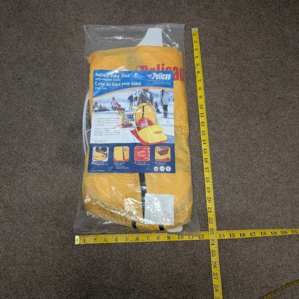Pelican Deluxe Baby Winter Snow Sled Weather Shield/Cover Only- No Sled. NEW
